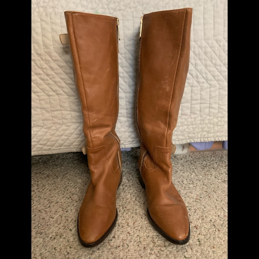 Michael Kors Leather Boots